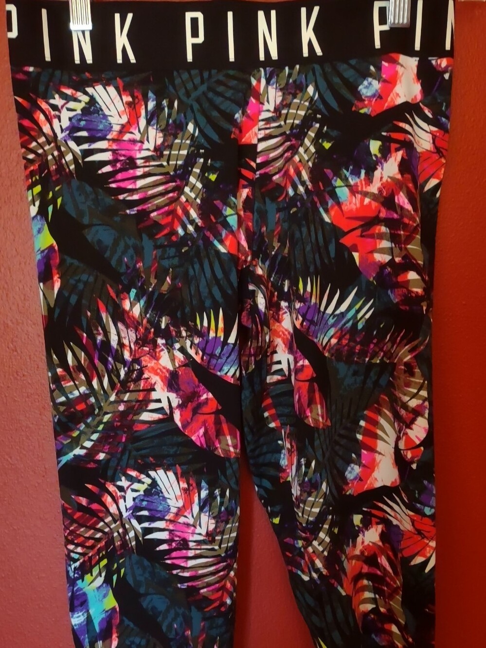 PINK Biker Crop Pants / Medium/ NWT